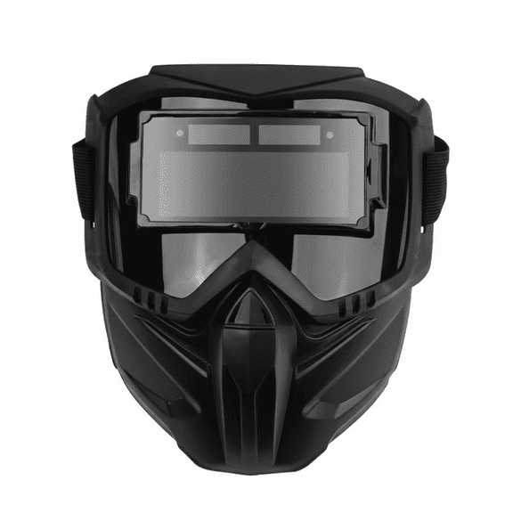 Auto Darkening Welding Helmet with 4C Lens Technology, Matte Black, extra large for Stick MIG TIG Cut