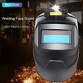 thumbnail image 1 of Auto-Darkening Welding Helmet with LED Headlamp, True Color LCD Lens & Wide View Visor for Arc/TIG/MIG, Lightweight Hood with 10 Protective Covers, 1 of 8