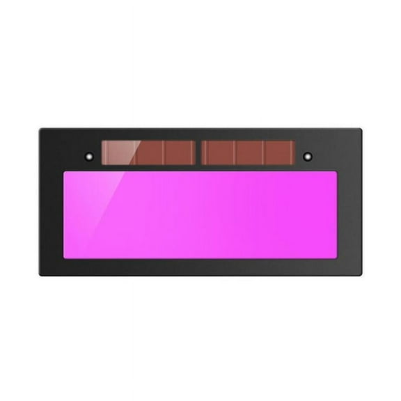 Auto Darkening Welding Lens Filter for Standard Helmets, Solar Powered, High Clarity
