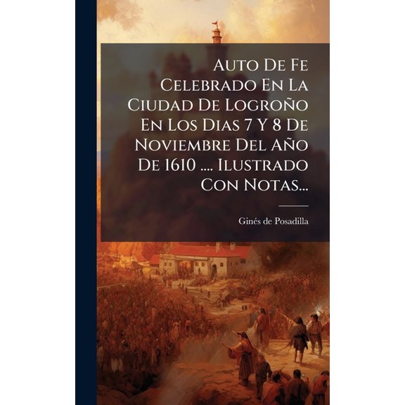 Auto De Fe Celebrado En La Ciudad De Logroo En Los Dias 7 Y 8 De Noviembre Del Ao De 1610 .... Ilustrado Con Notas..., (Hardcover)