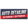 thumbnail image 1 of Auto Detailing | 18" X 48" Banner | Outdoor Vinyl Sign With Grommets | Car Wash Detailer Auto Shop Trucks | Made in The USA, 1 of 4