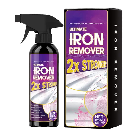 Auto Detailing Essential Iron Remover Spray Remove Surface Iron Contaminants Before Clay Bar Waxing