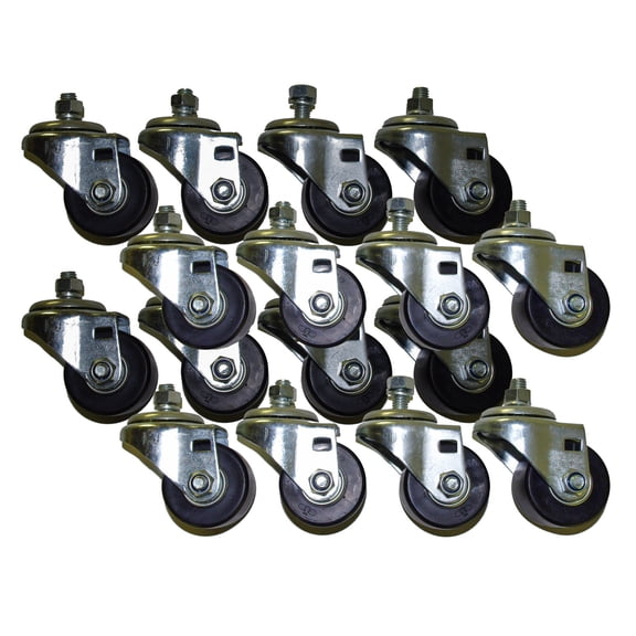 Auto Dolly M350005KIT Heavy Duty Caster Upgrade Kit, Set of 16