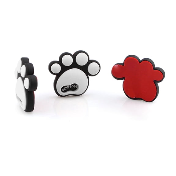 Auto Door Decoration Stickers Anti-Collision Puppy Footprint Stickers Rearview Anti-Scratch Stickers