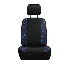 Paw Print Car Seat Covers Blue - (Set of 2) Paw Print Car Seat Covers Blue - (Set of 2)