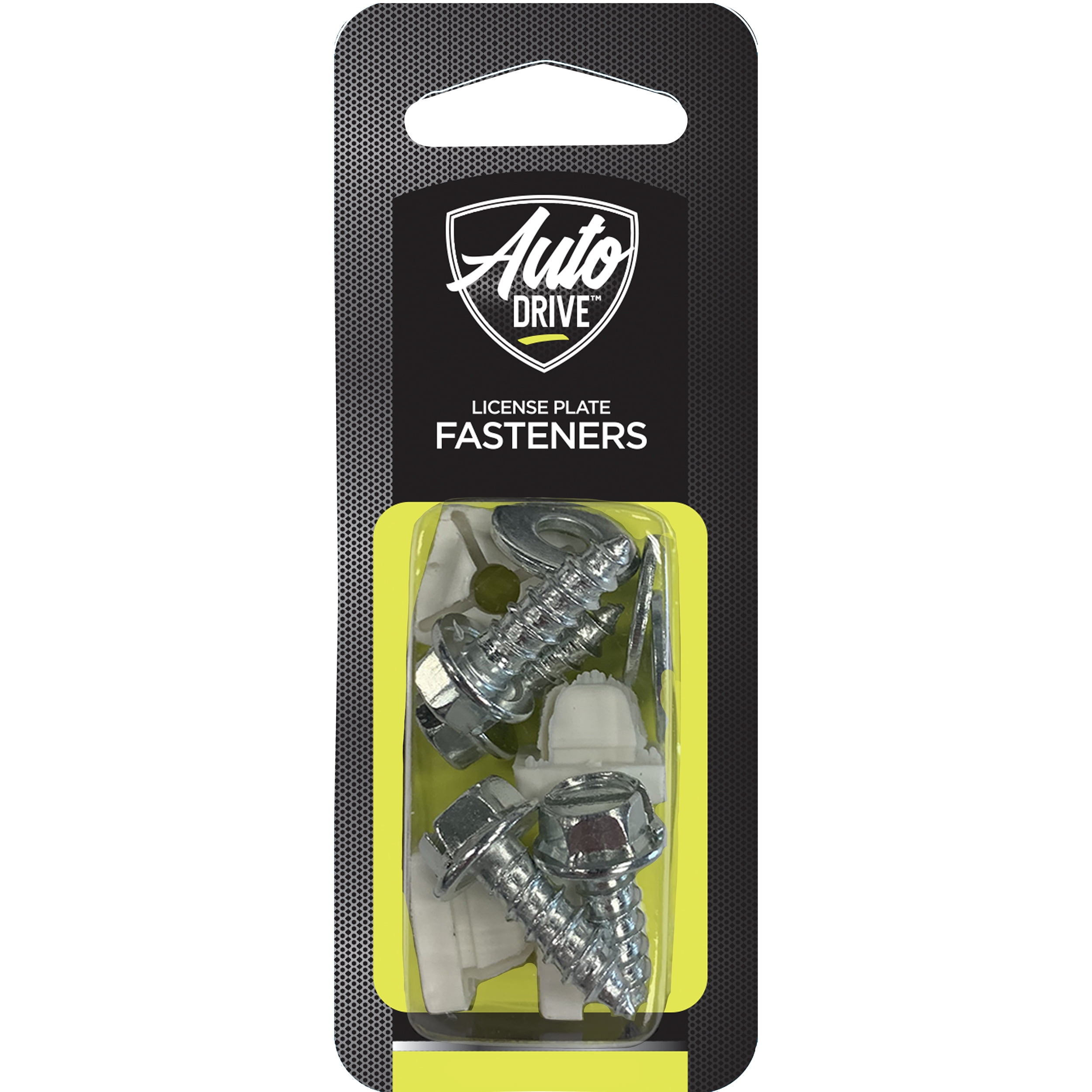 Auto Drive 12 Piece OEM Automotive License Plate Fasteners, 93370W