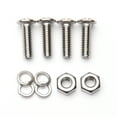 thumbnail image 1 of Auto Drive 12-Piece Stainless Steel Automotive License Plate Fasteners, 1 of 5