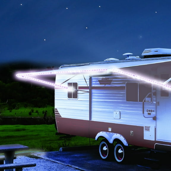 Auto Drive 120 Volts Multicolor LED Strip Lights with Remote Control for RV Vehicle