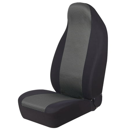 Auto Drive 1pc Atlanta Black Seat Cover-Universal Fit, Assembled Product-2202SC260
