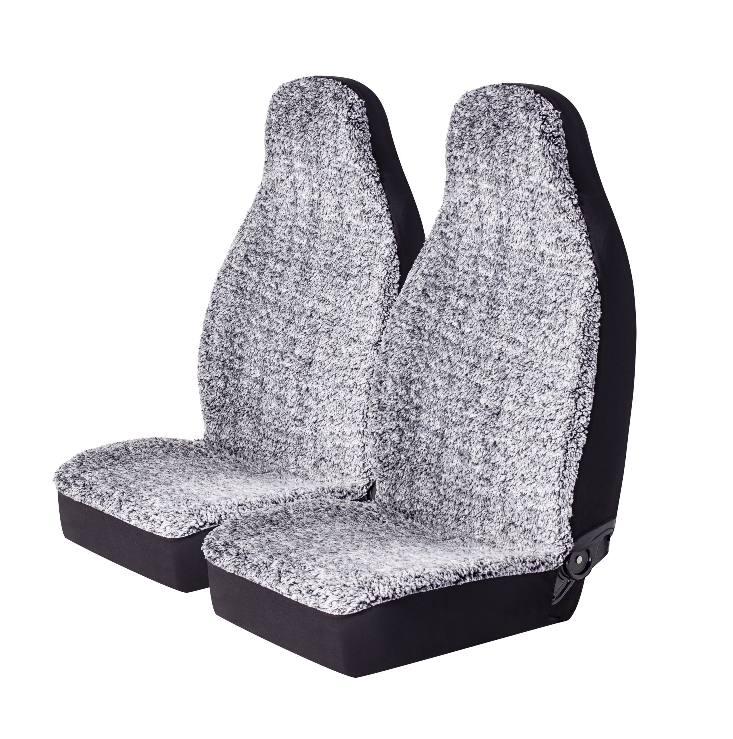 Auto Drive Back Sherpa Seat Covers Universal Fit