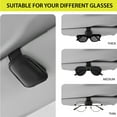 thumbnail image 1 of Auto Drive 2 Piece Pack Premium Visor Sunglasses Holder - Universal Fit 24OR21, 1 of 7