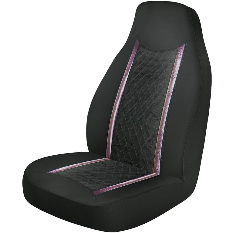 Black seat top covers walmart
