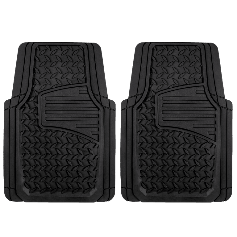 Black Rubber Foot Mats For Cars, For Vehicle, Size: Universal at