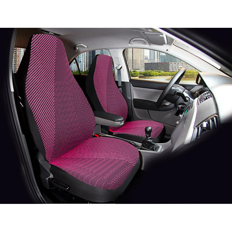 Car Headrest Houndstooth Flower Headrest Office Car Interior Seat