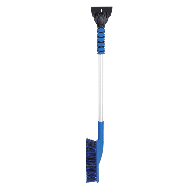 Auto Drive 35-inch Snow Brush and Ice Scraper, Blue, Aluminum Handle ...