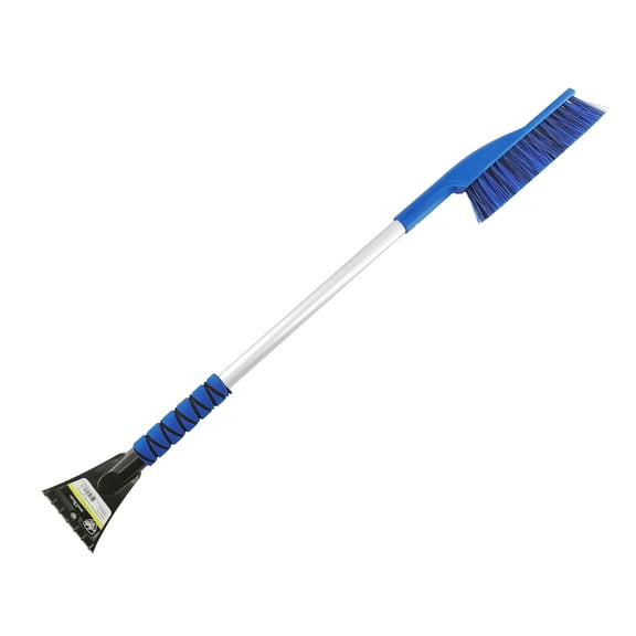 Auto Drive 35 inch Winter Driving Snow Brush with Scraper,  Blue
