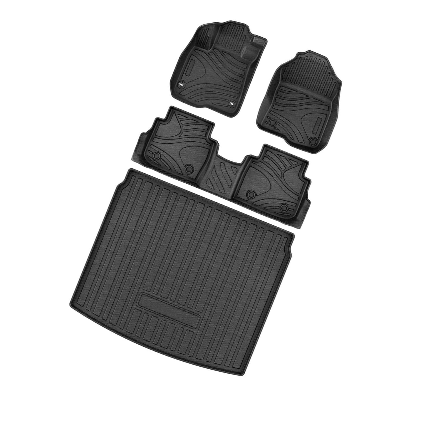 Auto Drive 4PC Floor Mat compatible with 20232024 Honda CRV Front