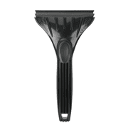 Auto Drive 9-Inch Ergonomic Ice Scraper for Car Windshield, Heavy-Duty Frost & Ice Remover, Comfortable Grip Handle, Black
