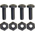 thumbnail image 1 of Auto Drive 90279W - 8 Piece Black Nylon License Plate Fasteners, 1 of 10
