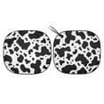 thumbnail image 1 of Auto Drive  Universal Fit Paw Print Twist Sunshade 2 Pieces, 28 x 31.5 inches, 1 of 9
