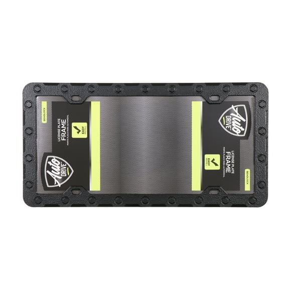Auto Drive Black Beadlock Universal Automotive License Plate Frame, 92968W