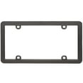 Auto Drive BlackChrome Carbon Fiber License Plate Frame, 90157W
