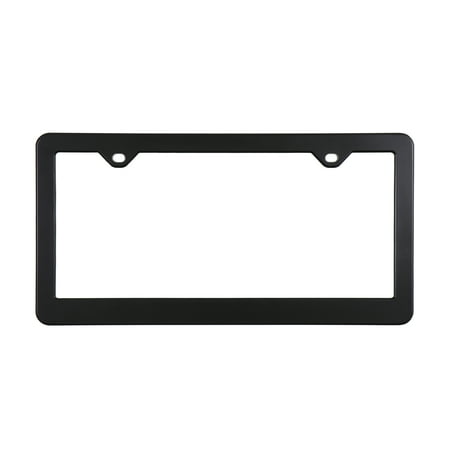 Auto Drive Black Metal Automotive Dealer License Plate Frame, 90140W