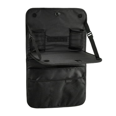 Auto Drive Multi-Pocket Backseat Organizer with Table (Black)