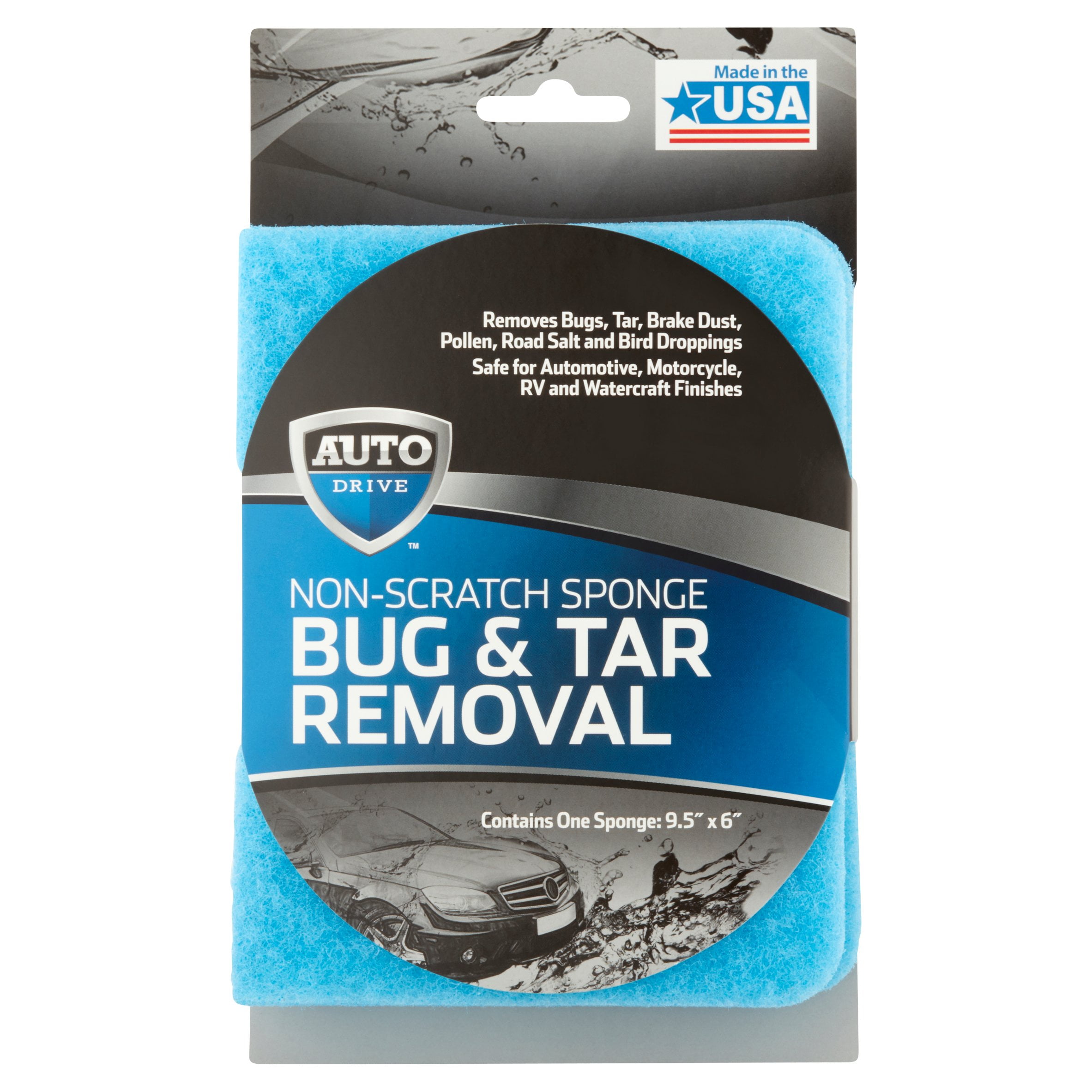 Auto Drive Bug & Tar Removal NonScratch Sponge