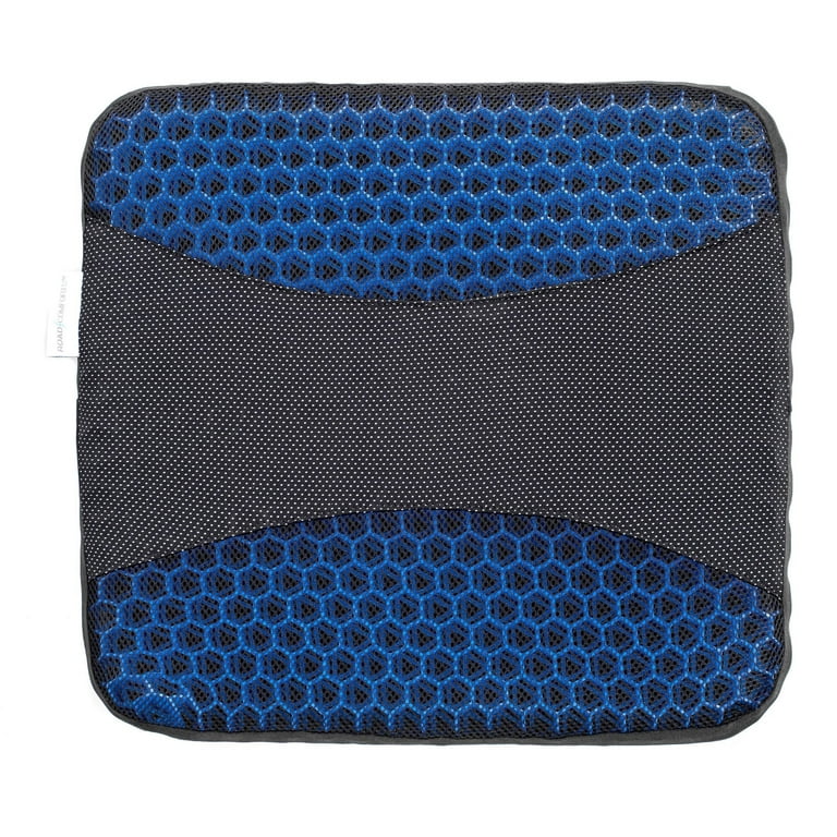 Car Anti-slip Ice Silk Honeycomb Gel Seat Cushion Breathable Driver Seat  Home Office Soft Cool Pad Buttock Pad Universal Size - AliExpress