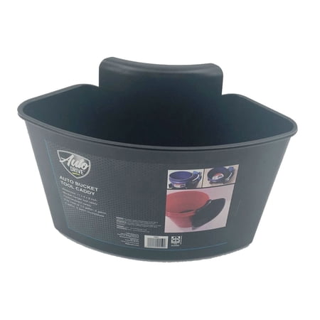 Auto Drive Car Wash Brush & Tool Caddy, Black