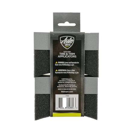 Auto Drive Car Wash & Trim Applicator for Tires 2 Count