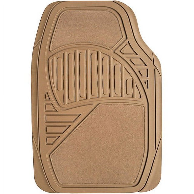 Auto Drive Carpet/Rubber Floor Mats, 4pk