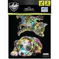 thumbnail image 1 of Auto Drive Colorful Pet Decals - 2 Pack, 1 of 7