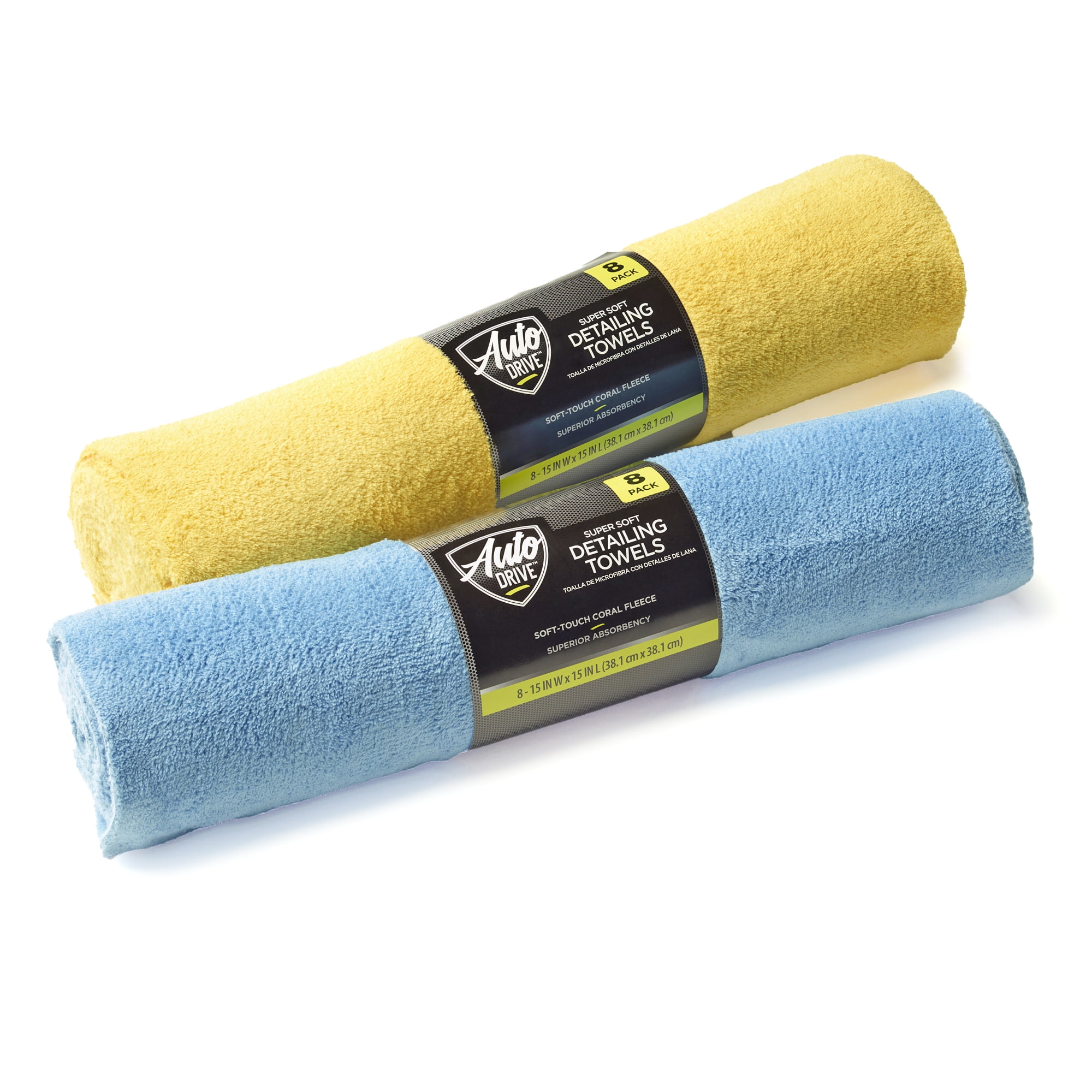 Auto Drive Coral Fleece Multi-Purpose Microfiber Towel