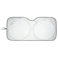 thumbnail image 1 of Auto Drive  Double Rings  Twist Sun Shade Ultimate Protection for  Car  Windshields1 pack, 63"x29.5", 1 of 12
