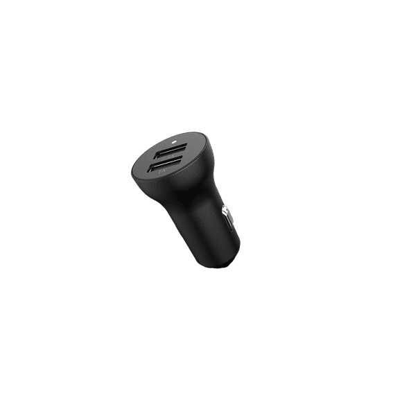 Auto Drive Dual USB Car Charger, Compatible with Smartphones, Tablets
