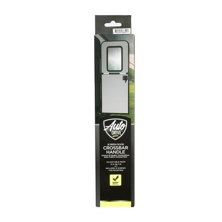 Auto Drive Durable Universal, Screen Door Crossbar Handle, Heavy Duty RV Door Handle