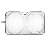 Auto Drive Foldable 39'' x 67'' Ring Steel Shade Fits on RV and Trunk