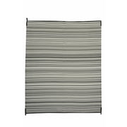 Auto Drive 6' x 9' Reversible Gray RV Patio Mat, Perfect for RV Patios and Garden Patios, Polypropylene