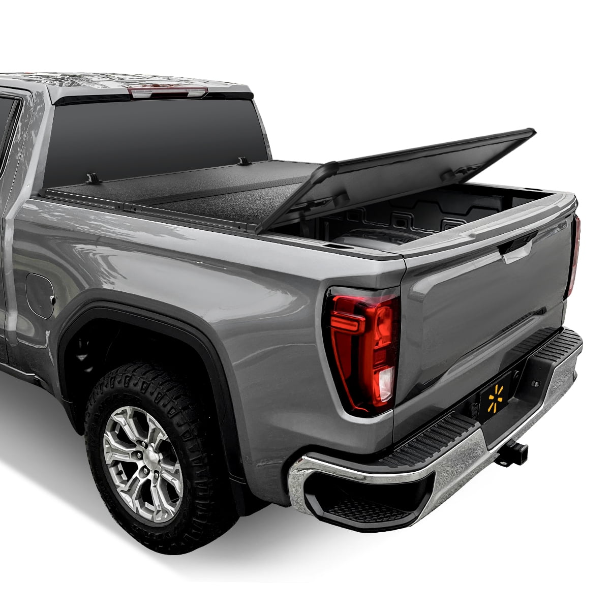 Auto Drive Hard Tri Fold Truck Bed Tonneau Cover Fits 20-24 Silverado Sierra 2500HD 3500HD 6'9" Bed