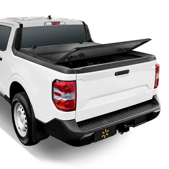 Auto Drive Hard Tri Fold Truck Bed Tonneau Cover Fits 22-24 Ford Maverick 4.5ft Bed