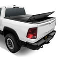 thumbnail image 1 of Auto Drive Hard Tri Fold Truck Bed Tonneau Cover Fits 94-10 Dodge Ram 1500 2500 3500 / 11-18 Ram 1500 2500 3500 8Ft Bed, 1 of 7