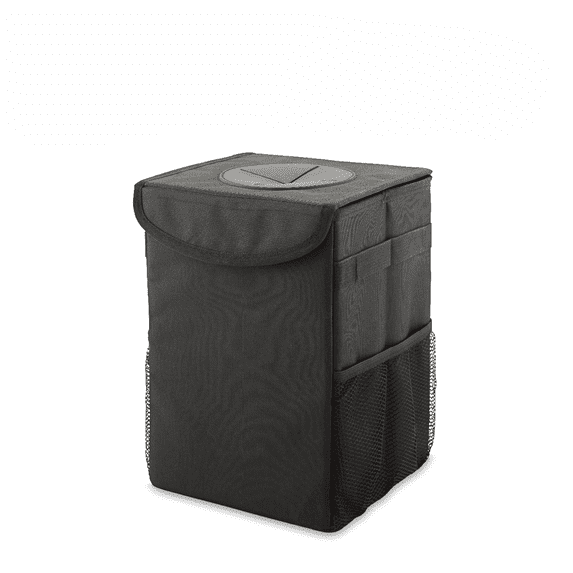 Auto Drive Leakproof Car Seat Back Trash Bin, Black, VN-73009
