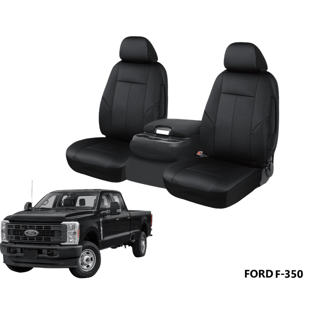 Auto Drive Leather Car Front Seat Cover Fit for FORD F350 20172022