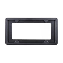 (2 pack) Auto Drive License Plate Frame, Black Beadlock, Universal Fit ...