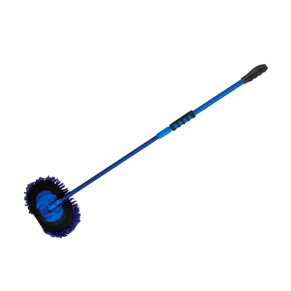 Auto Drive Microfiber Mop with Telescoping Aluminum Handle, Chenille Cover