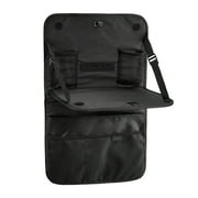 Auto Drive Multi-Pocket Backseat Organizer with Table (Black)