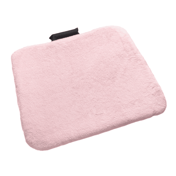 Auto Drive Plush Seat Cushion, Universal Fit for Cars, Trucks, SUVs, Sedans, Pink