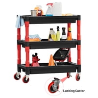 3-Shelf Auto Drive Professional Detailing Cart